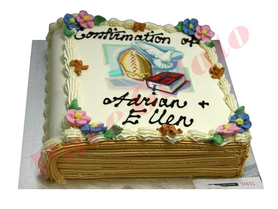 Confirmation Cake – BiteSize Café Bakery