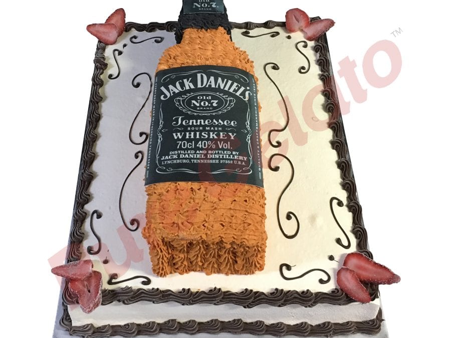 BOTTLE CAKE JOHNNIE WALKER BLACK LABEL WHISKY