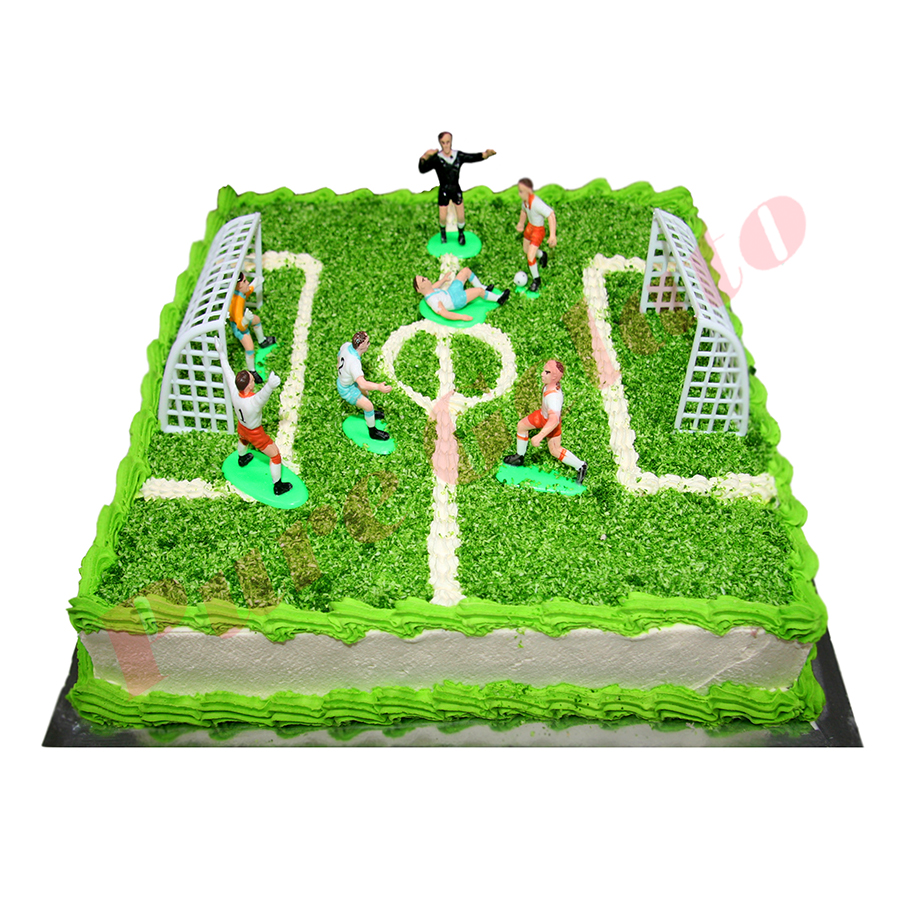 Order Football Field Cream Cake Online, Price Rs.1650 | FlowerAura
