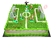 Sports Field Cakes