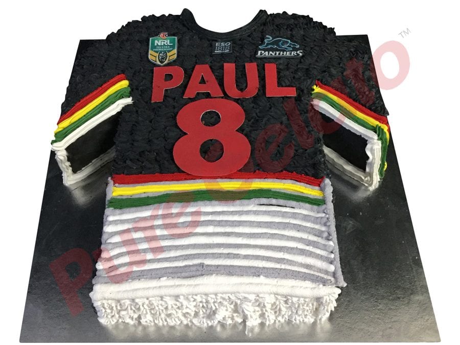 Panthers jersey cake 2025
