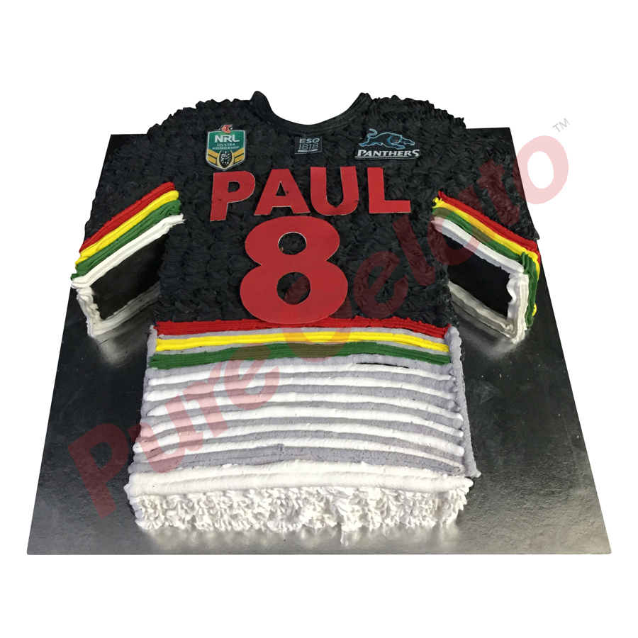 panthers jersey cake